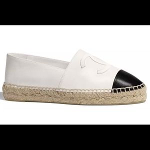 Chanel Espadrille Slip Ballet Flat